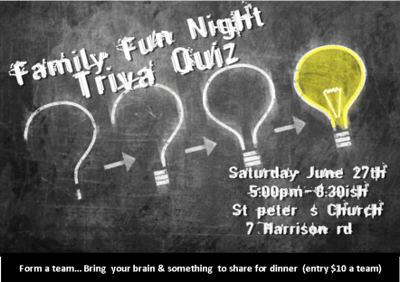 family fun night trivia quiz